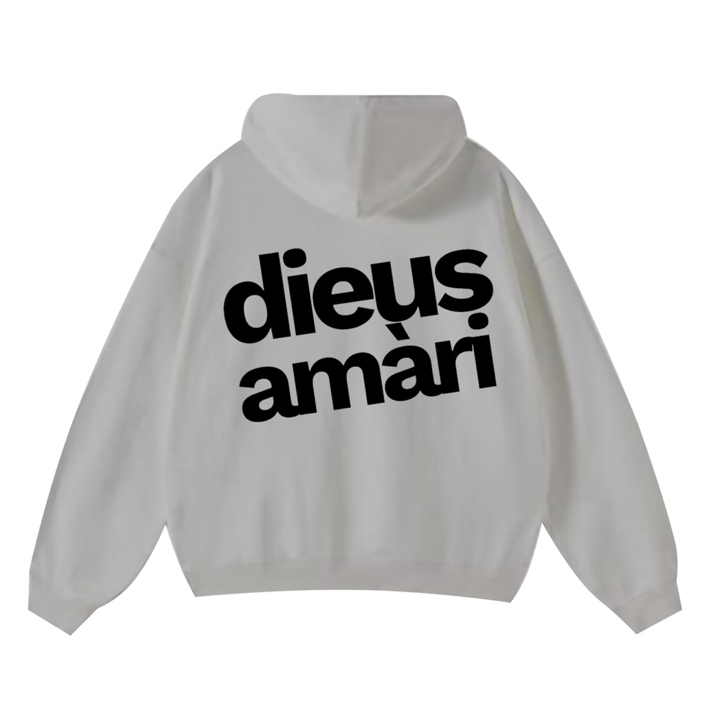 DieusAmàri zip-up hoodie